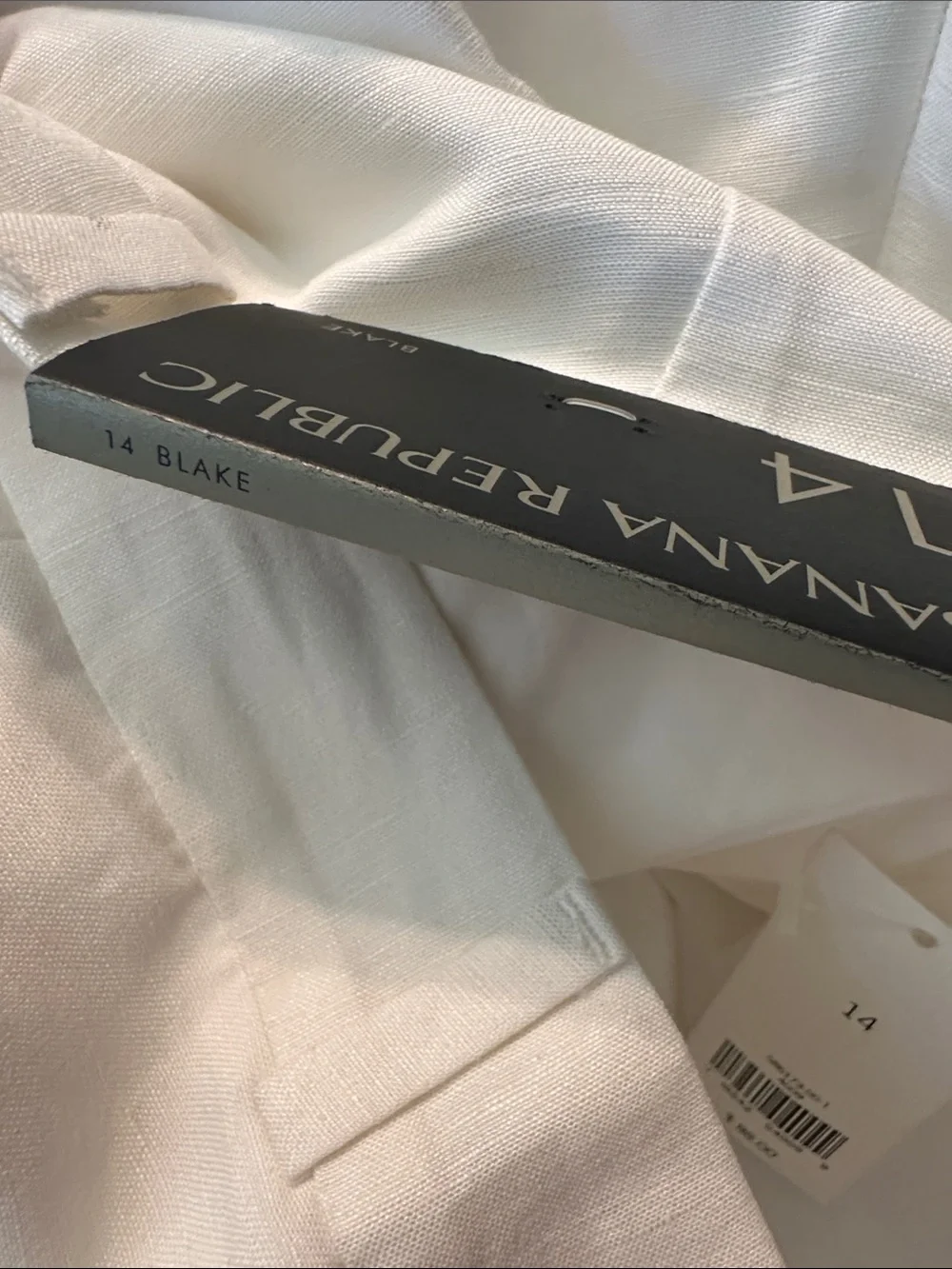 NWT Banana Republic Women’s Lined Linen Pants - Size 14